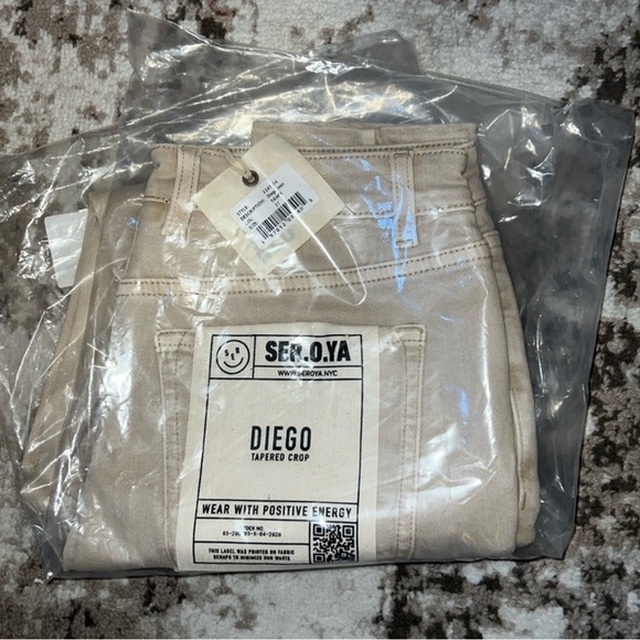 NWT SER.O.YA Diego tapered jeans size 31 - Picture 2 of 3